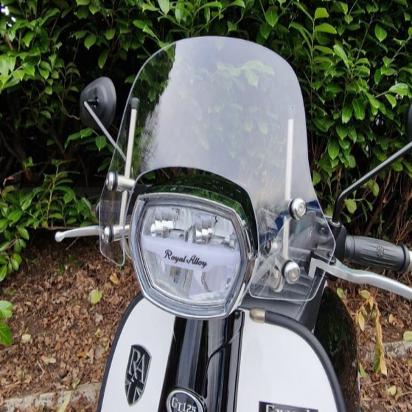 Royal Alloy Royal Alloy Trapezium Headlight Small Clear Screen